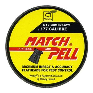 Image of Webley Matchpell .177 Pellets x 500