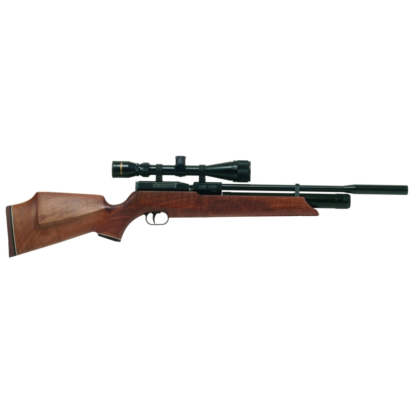 Weihrauch HW100S Air Rifle - Sporter Walnut Stock | Uttings.co.uk