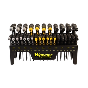 Image of Wheeler Engineering SAE/Metric/Hex/Torx P-Handle Driver Set - 30 Pce