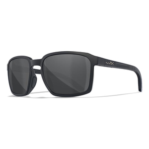 Image of Wiley X Alfa Sunglasses - Smoke Grey Lenses / Matte Black Frame