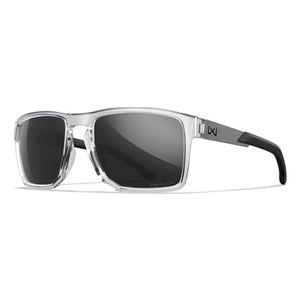 Image of Wiley X Apex Captivate Sunglasses - Grey Lenses / Gloss Crystal Clear Frame