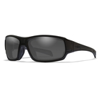 Image of Wiley X Breach Black Ops Sunglasses - Smoke Grey Lenses/Matte Black Frame