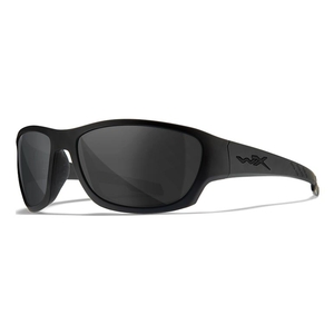 Image of Wiley X Climb Black Ops Sunglasses - Smoke Grey Lenses / Matte Black Frame