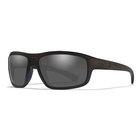 Image of Wiley X Contend Black Ops Sunglasses - Smoke Grey Lenses/Matte Black Frame