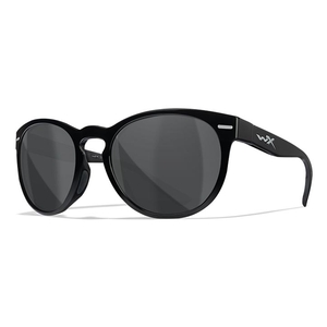 Image of Wiley X Covert Sunglasses - Smoke Grey Lenses / Gloss Black Frame
