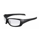 Image of Wiley X Gravity Sunglasses - Matte Black / Clear