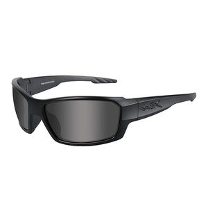 Image of Wiley X Rebel Black Ops Sunglasses - Matte Black / Smoke Grey