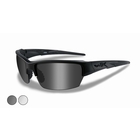 Image of Wiley X Saint Interchangeable Sunglasses - Smoke Grey / Clear