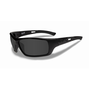 Image of Wiley X Slay Black Ops Sunglasses - Smoke Grey  / Matte Black