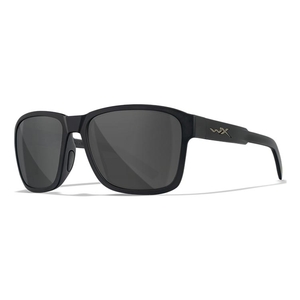 Image of Wiley X Trek Sunglasses - Smoke Grey Lenses / Matte Black Frame