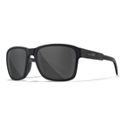 Image of Wiley X Trek Sunglasses - Smoke Grey Lenses / Matte Black Frame