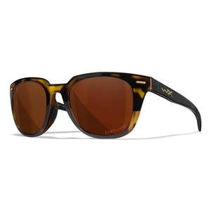 Image of Wiley X Ultra Captivate Polarized Sunglasses - Copper Lenses / Gloss Demi Frame