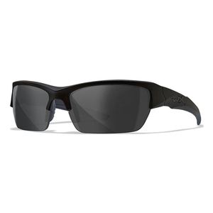Image of Wiley X Valor 2.5 Black Ops Polarized Sunglasses - Grey Lenses / Matte Black Frame