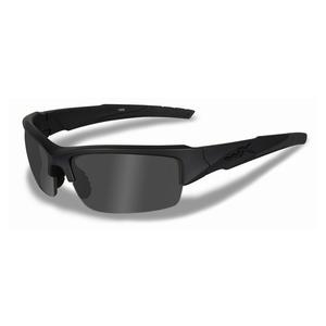 Image of Wiley X Valor 2.5 Black Ops Sunglasses - Smoke Grey Lenses / Matte Black Frame