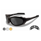 Image of Wiley X XL-1 Advanced Changeable Sunglasses - Smoke Grey, Light Rust & Clear  / Matte Black