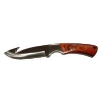 Image of Winchester Large Hunter Fixed Blade Knife with Guthook