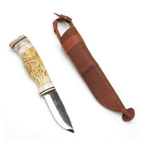 Image of Wood Jewel Finnish Wilderness Drop Point Puukko Knife 23LP