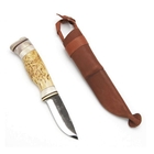 Image of Wood Jewel Finnish Wilderness Drop Point Puukko Knife 23LP