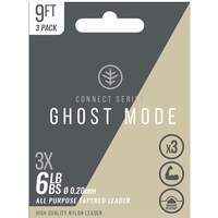 Wychwood Connect Series Ghost Mode Tapered Leaders - 9ft