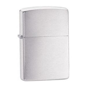 Image of Zippo Brushed Chrome Lighter