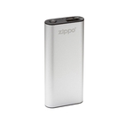 Image of Zippo Heatbank - 3hr Rechargeable Hand Warmer & Power Bank - Silver