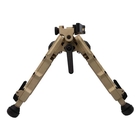 Image of Accu-Tac BR-4 G2 QD Picatinny Bipod - FDE