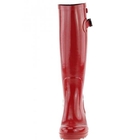 Image of Aigle Brilliantine Wellington Boots (Women's) - Ruby