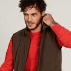 Image of Aigle Clerky Vest Thermo-Kit Fleece Gilet - Bronze