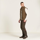 Image of Aigle Crakebill Fleece Gilet - Kaki / Beige