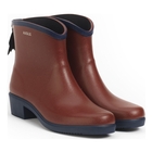 Image of Aigle Miss Juliette Bottillon Ankle Boots (Women's) - Auburn/Indigo