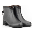 Image of Aigle Miss Juliette Bottillon Fur Ankle Boots (Women's) - Metallic