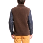 Image of Aigle Shepper Polartec Sheepskin Fleece Gilet - Mouton Marron Chine