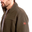 Image of Aigle Garrano Polartec Sheepskin Fleece Jacket - Mouton Bronze Chine