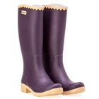 Image of Aigle Victorine Wellington Boots (Women's) - Aubergine/N
