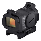 Image of Aimpoint Acro C-2 Red Dot Reflex Sight (3.5 MOA) - Fixed Mount with Flip-up Covers