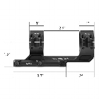 Image of Arken Rigid Precision One Piece Picatinny Mount - 34mm - 20 MOA