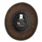 Image of Barmah Foldaway Bronco - Fullgrain Leather Hat - Brown
