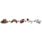Image of Barmah Squashy Oiled - Oiled Suede Leather Hat - Brown