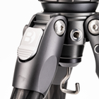 Image of Benro Tortoise Carbon Fibre Lightweight Birdwatching / Travel 4 section Tripod C/W with Flat Base S4PROVideo Head - Wt 2.4Kg