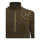 Image of Beretta HP Logo Half Zip Fleece - Green Moss