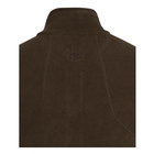Image of Beretta HP Logo Half Zip Fleece - Brown Bark