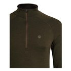 Image of Beretta Glider Merino Half Zip Sweater - Green Moss