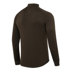 Image of Beretta Glider Merino Half Zip Sweater - Brown Bark