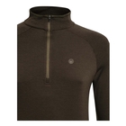 Image of Beretta Glider Merino Half Zip Sweater - Brown Bark