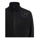 Image of Beretta Womens HP Logo W Full Zip Fleece - Black