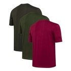 Image of Beretta Set of 3 Corporate T-Shirts - British Green/Cordovan/Peat