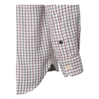 Image of Beretta Charlow LS Shirt - White & Green Check