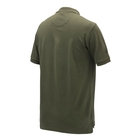 Image of Beretta Corporate Striped Polo Shirt - Green