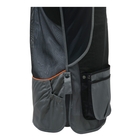 Image of Beretta DT11 Cotton Slide Vest - Black/Grey