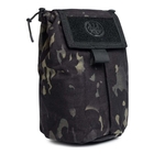 Image of Beretta Foldable Dump Multicam Pouch - Multicam Black